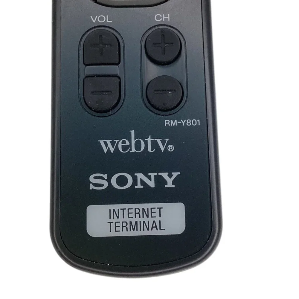 Sony WebTV Remote Control RM-Y801 For Internet‎ Terminal tested working